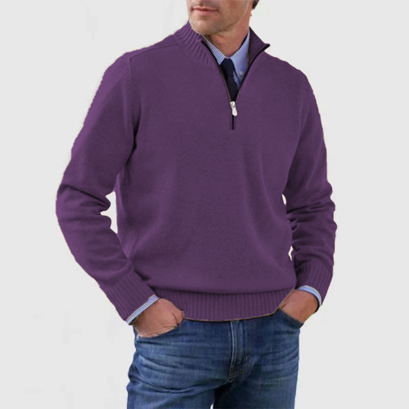 Maxim - Pull-demi-zippé - Pour homme actif