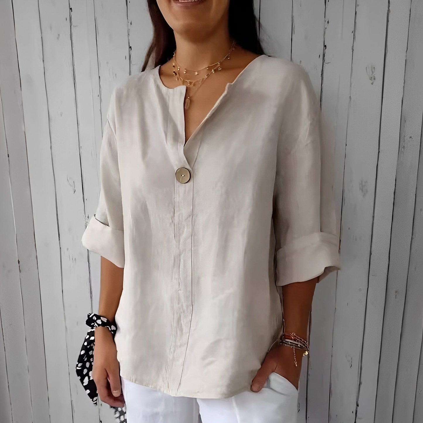 Stephanie - Chemise légère et décontractée pour femmes