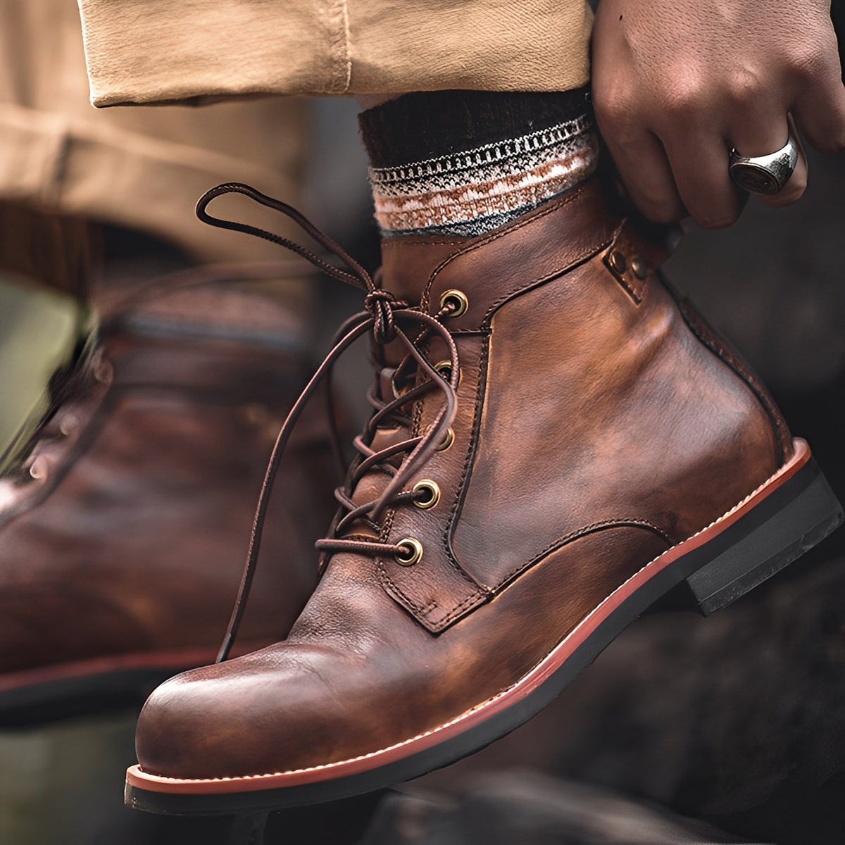 Chester - Bottes robustes et élégantes