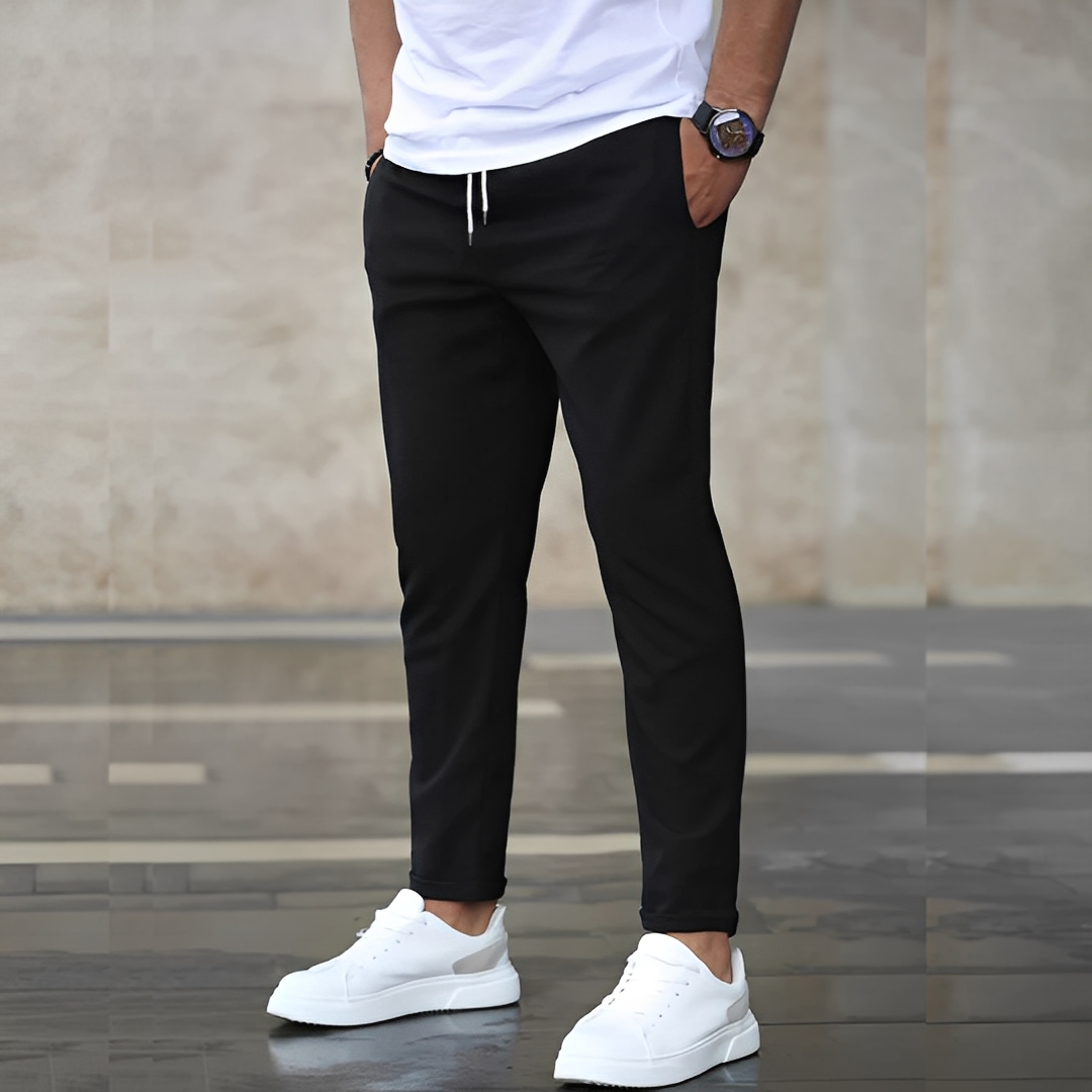 Aljure - Pantalons slim-fit décontractés pour hommes