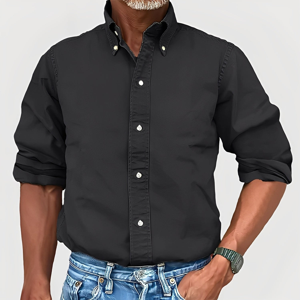 Micheal - T-shirt à manches longues confortable
