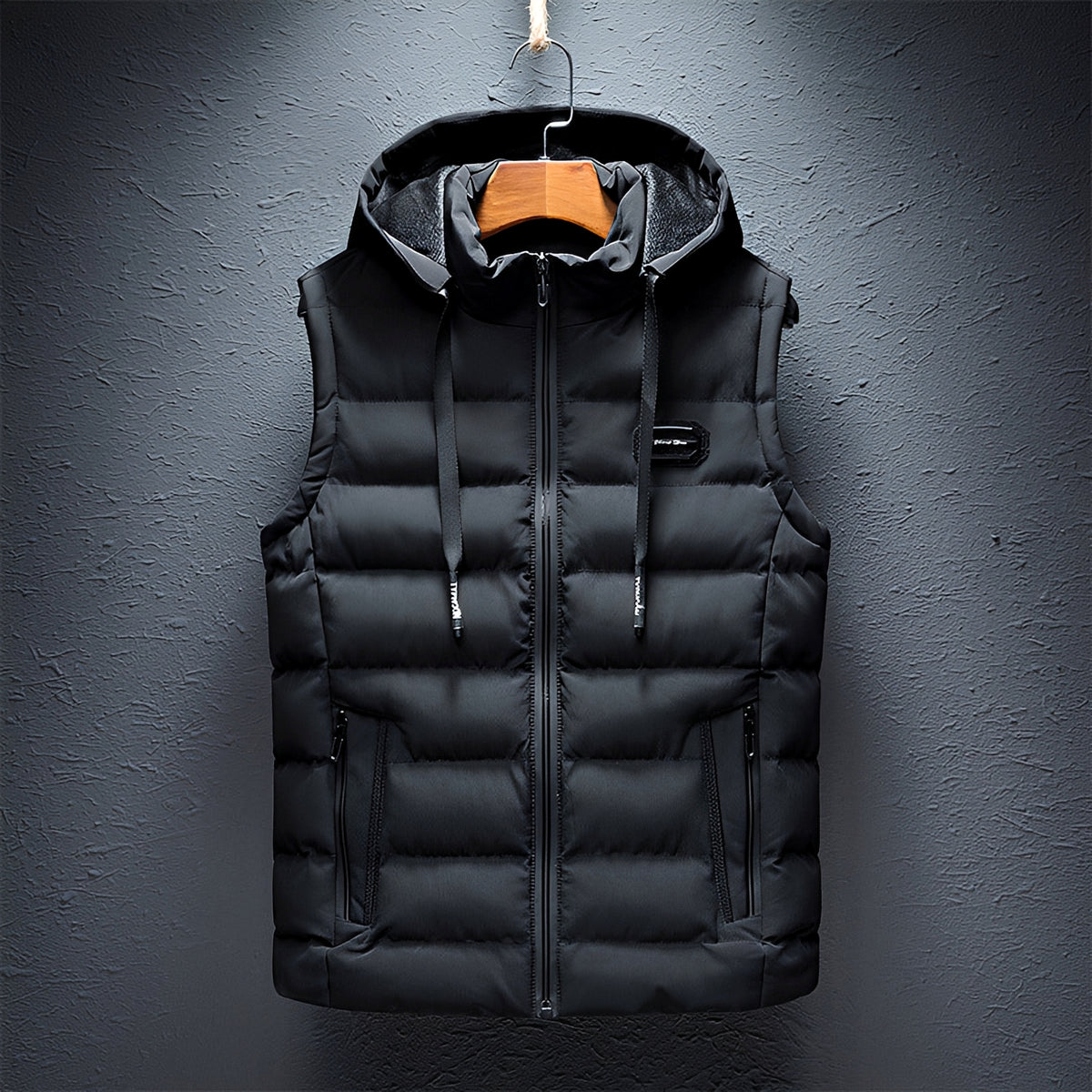 Davin - Gilet moderne à capuche