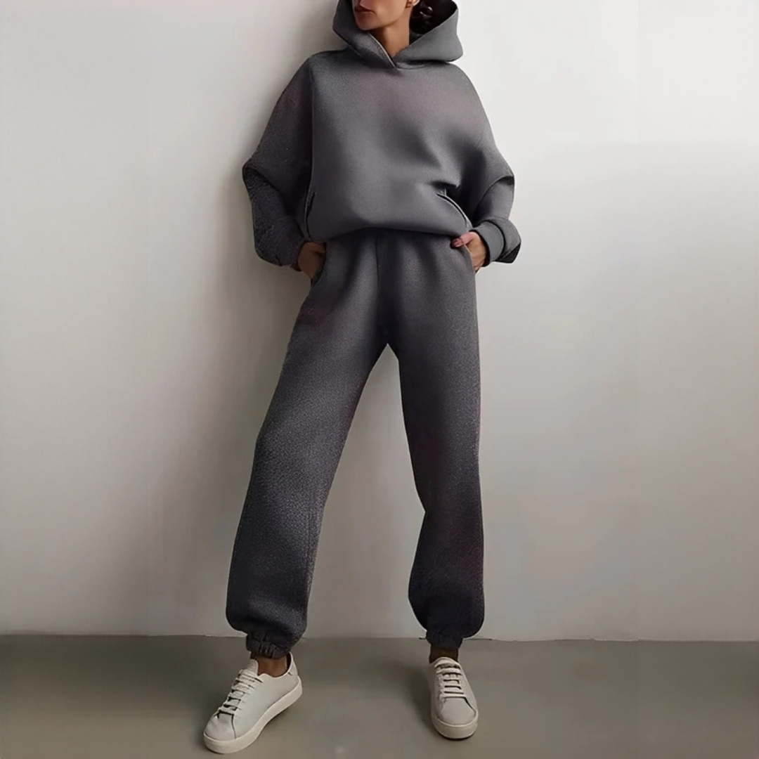 Adelia - Ensemble hoodie confortable et chaud
