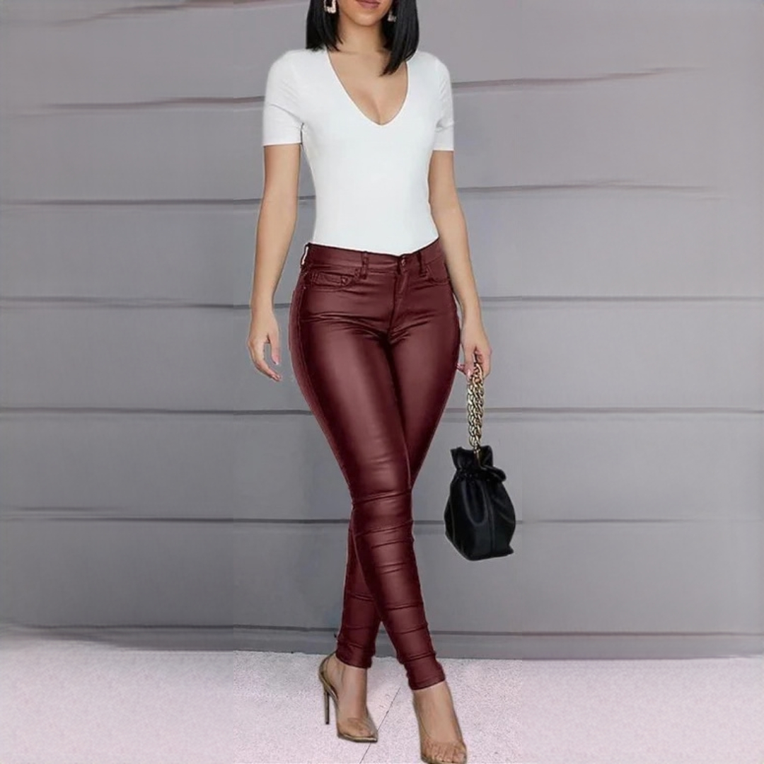 Dina - Pantalon chic et sophistiqué ajusté