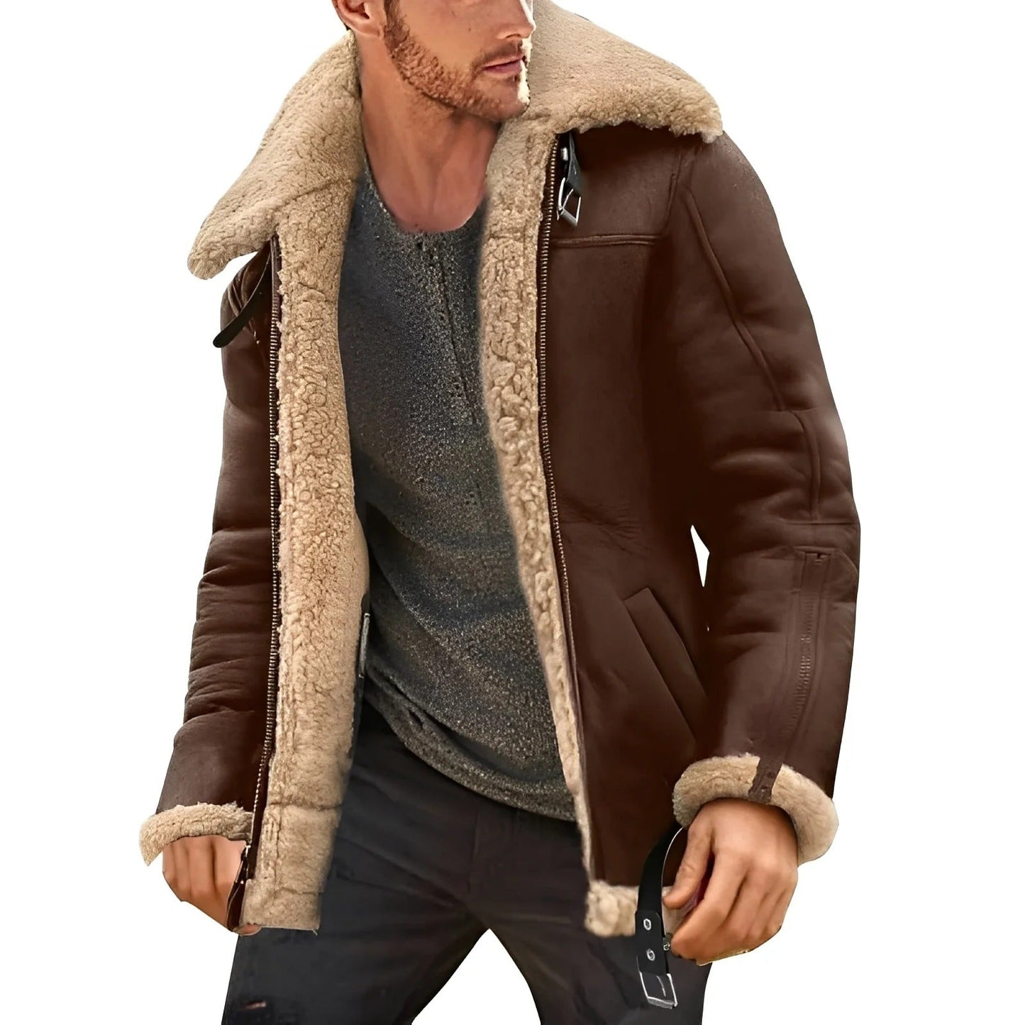 Brendon - Veste épaisse et robuste pour hommes