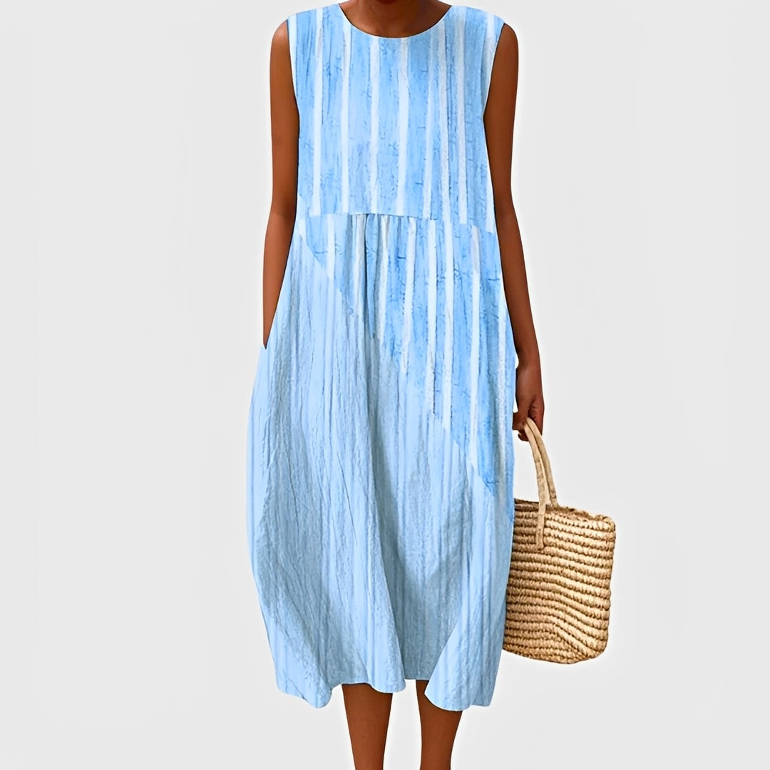 Karen - Robe élégante sans manches pour femme