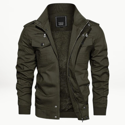 Jaxon - Veste chaude et douillette avec fermeture éclair