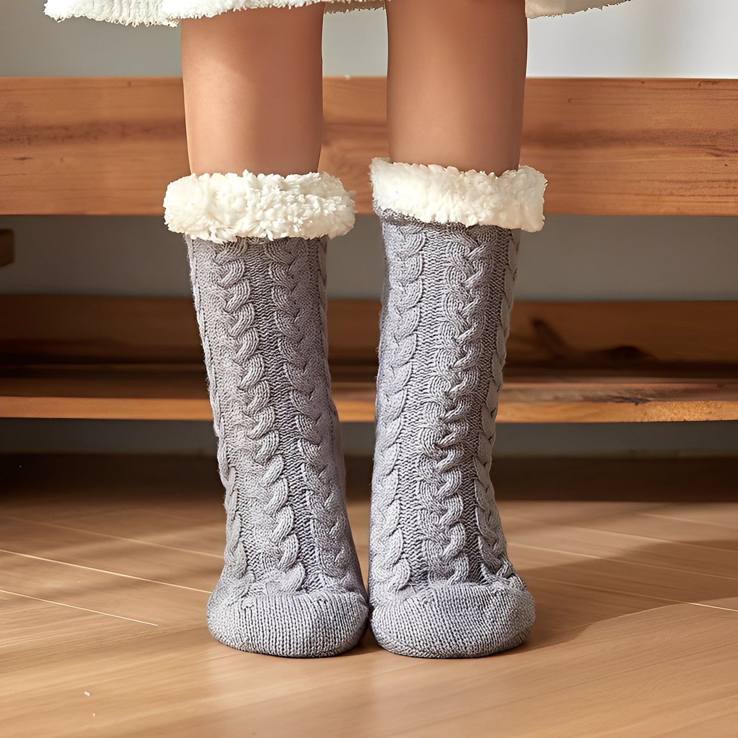 Jessica - Chaussettes douillettes pour femmes et hommes