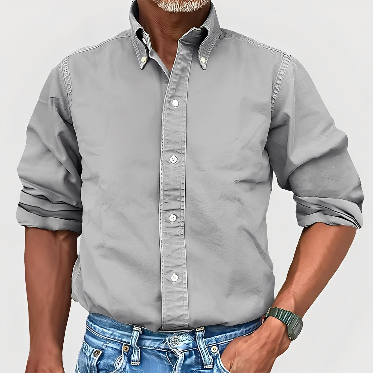 Micheal - T-shirt à manches longues confortable