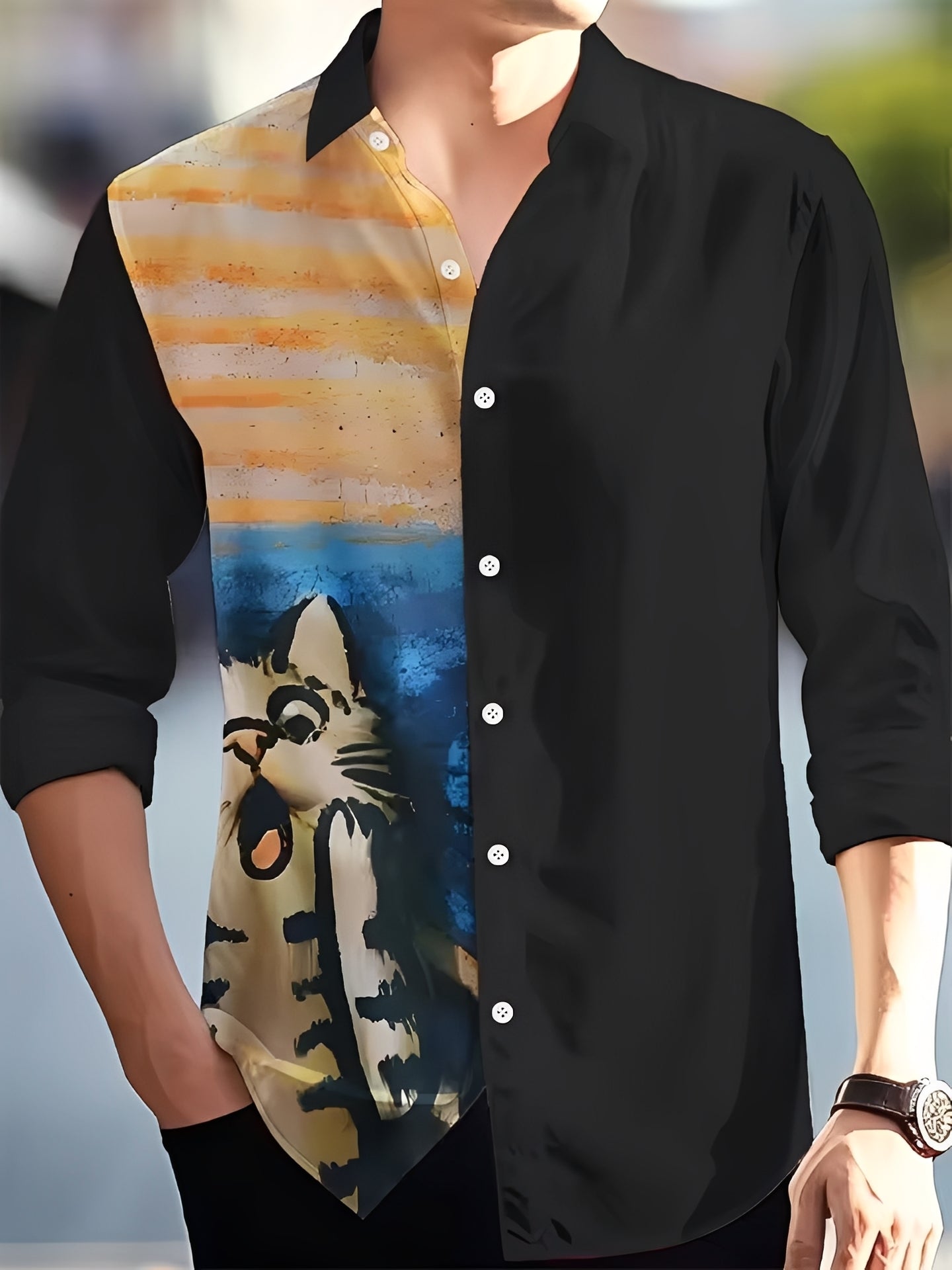 Archie - Chemise élégante avec boutons pour hommes