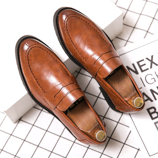 Edward - Mocassins élégants à bout rond pour hommes