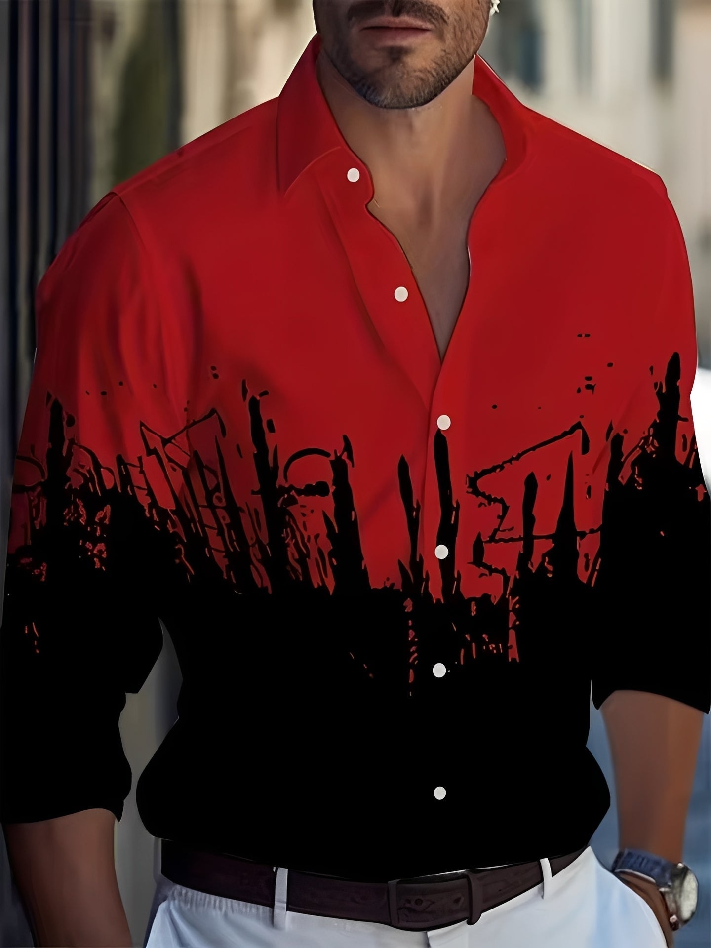 Archie - Chemise élégante avec boutons pour hommes