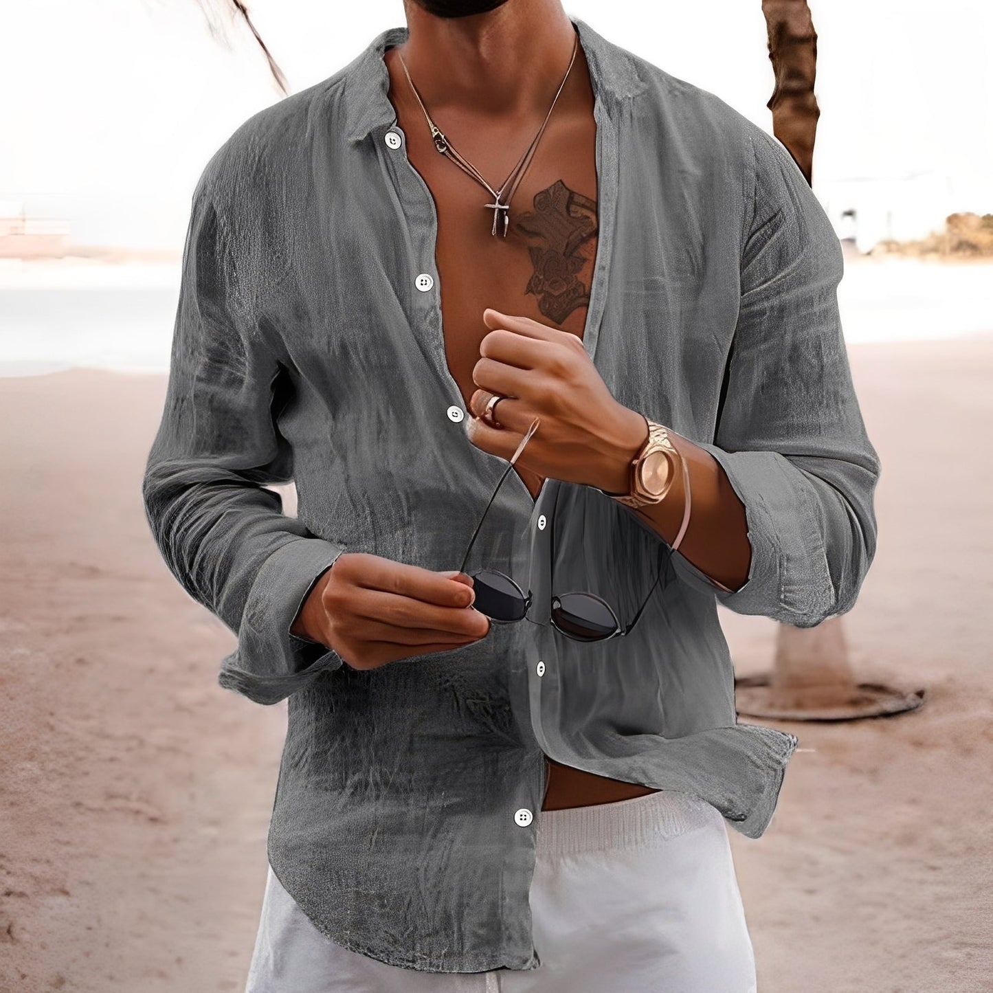 Henry - Chemise décontractée et respirante pour hommes
