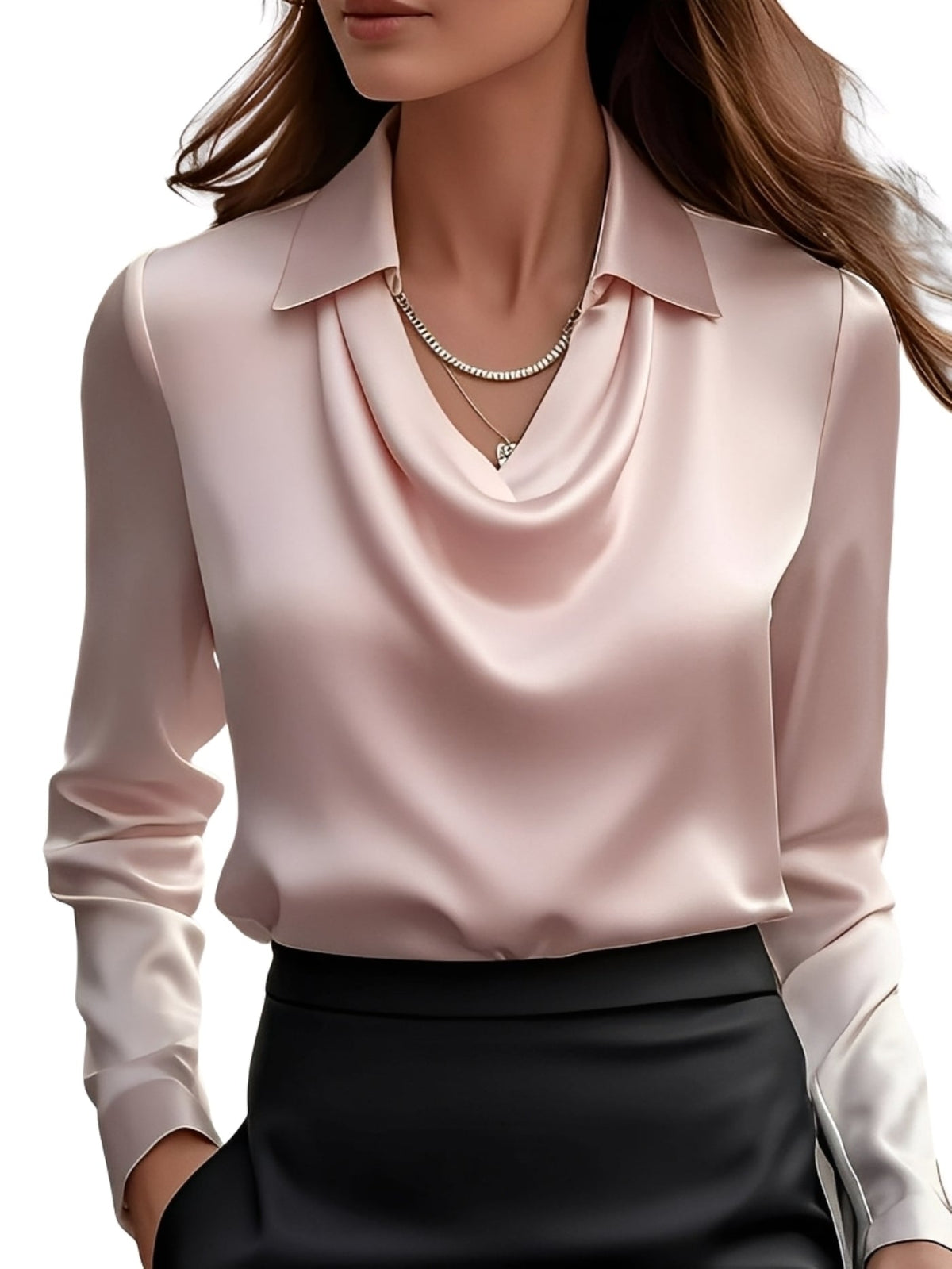 Dionne - Blouse à manches longues élégante pour femme