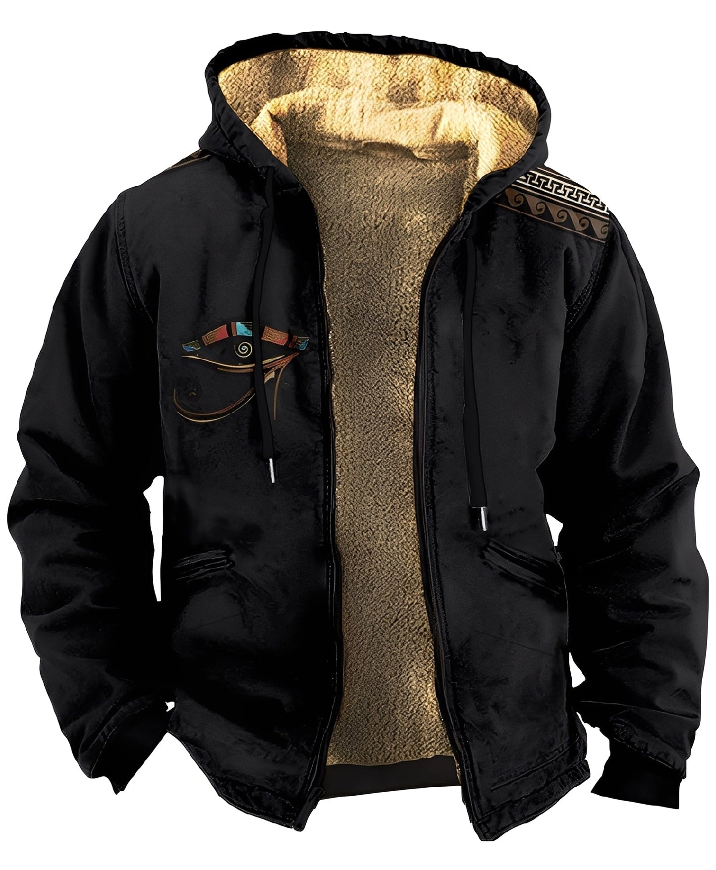 Mervin - Hoodie pour homme en velours coloré