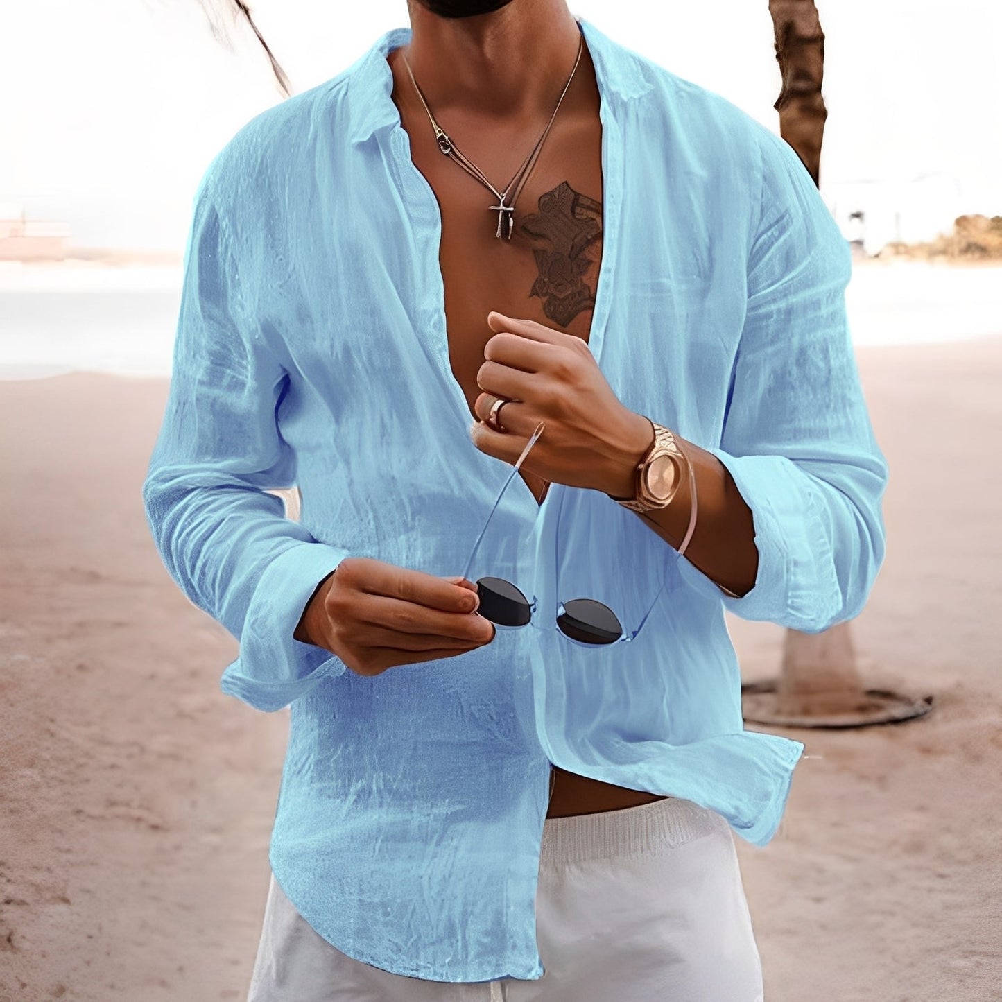 Henry - Chemise décontractée et respirante pour hommes