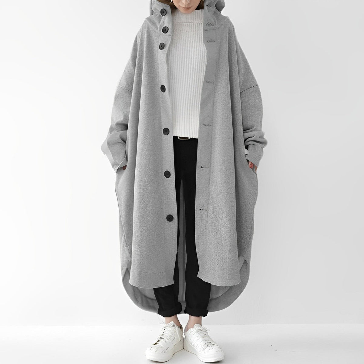 Cailyn - Long trench-coat confortable