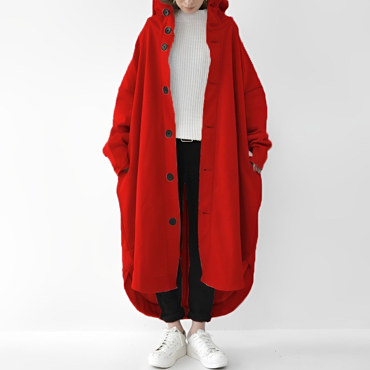 Cailyn - Long trench-coat confortable