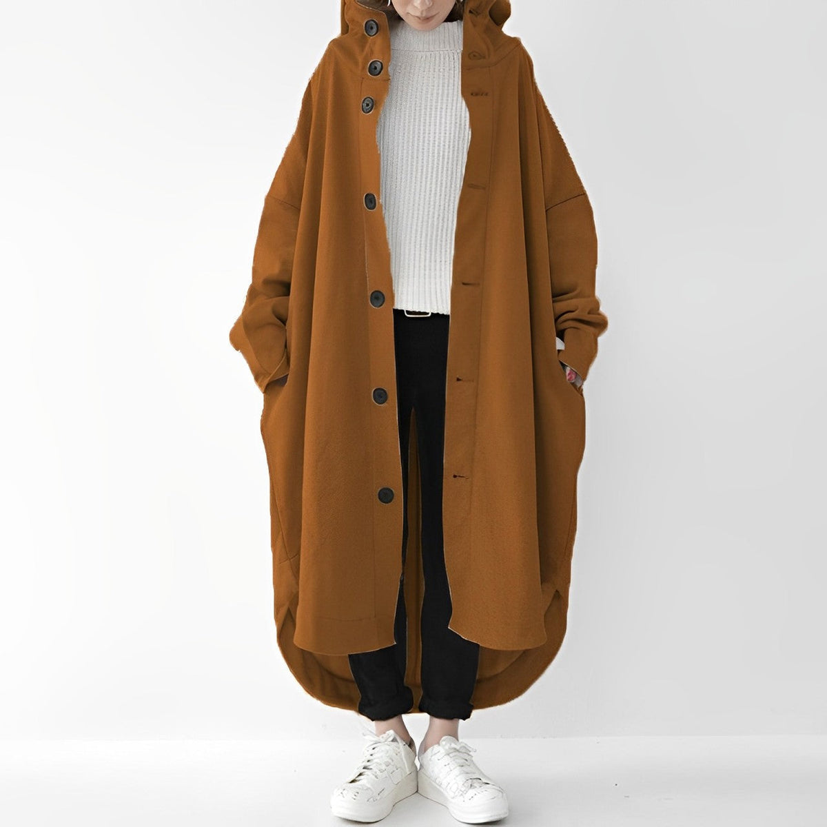 Cailyn - Long trench-coat confortable