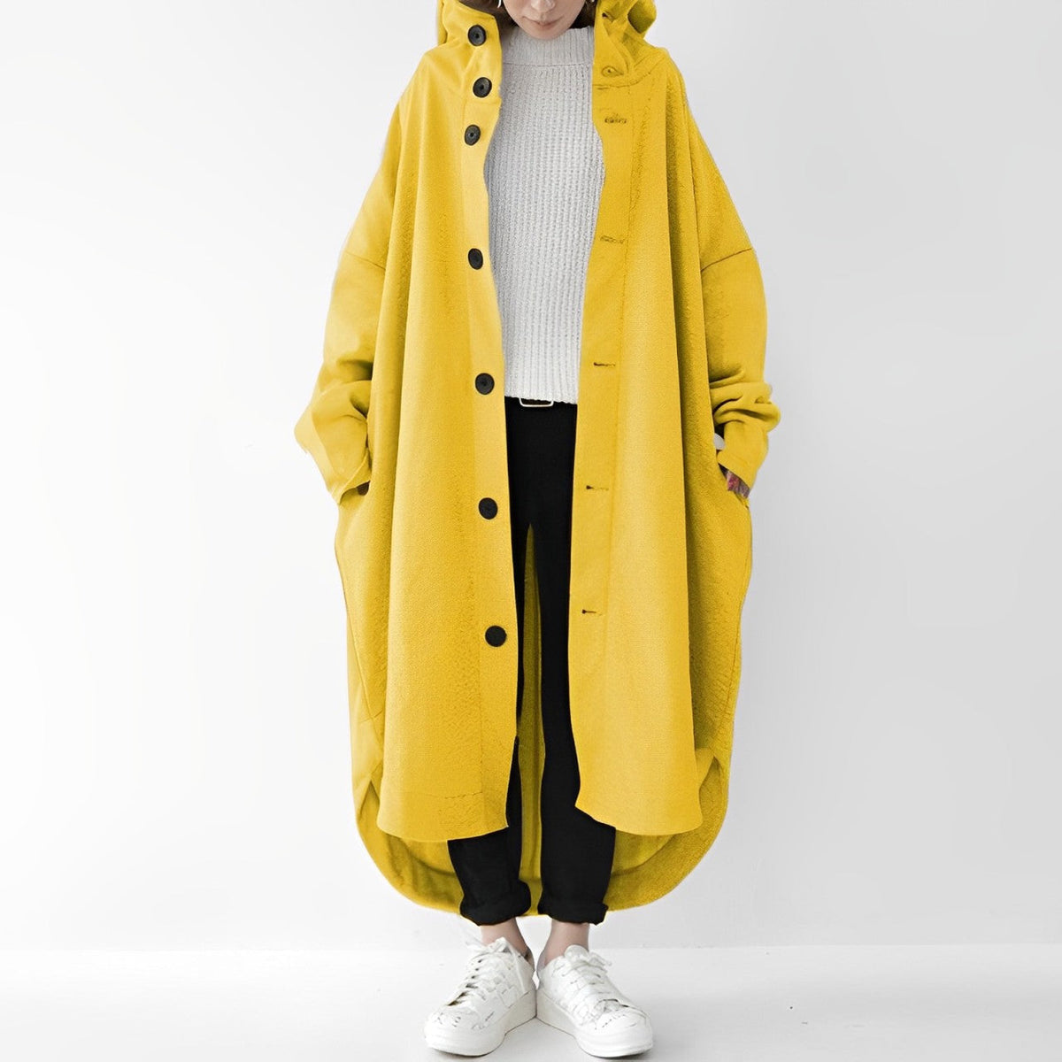 Cailyn - Long trench-coat confortable