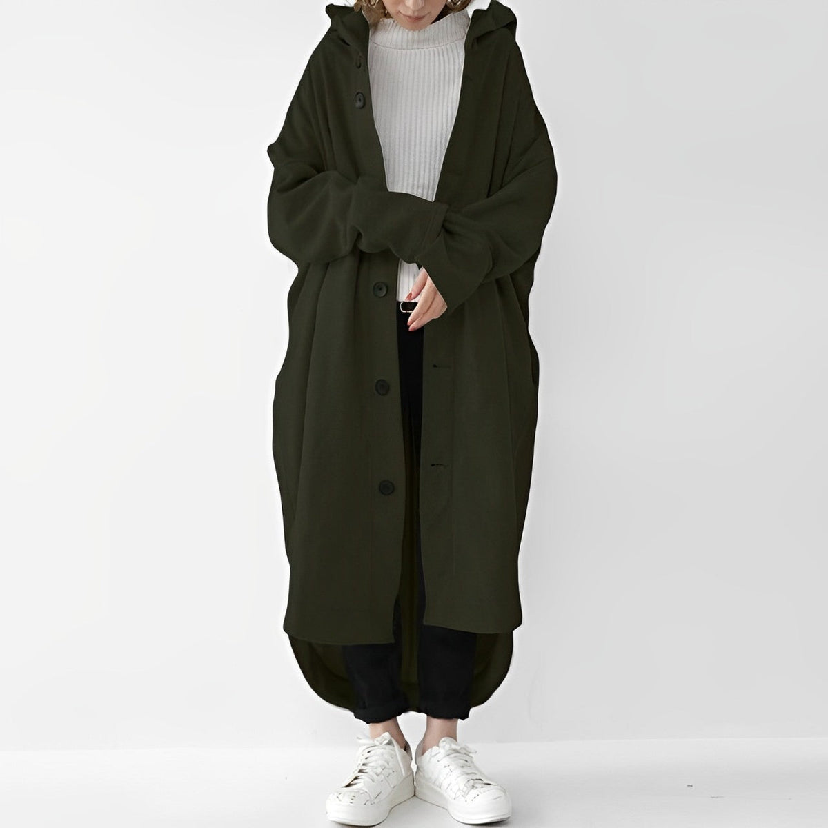Cailyn - Long trench-coat confortable
