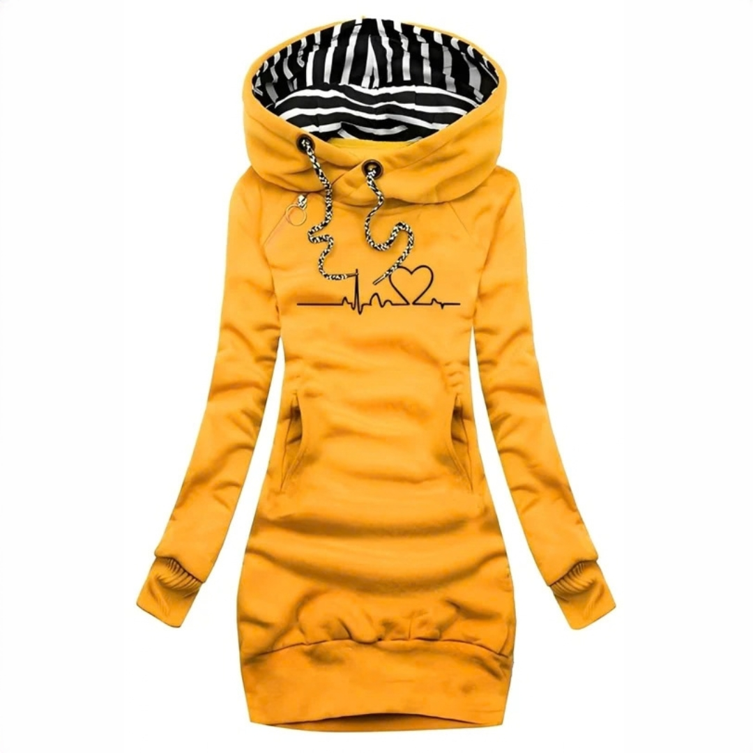 Jaidyn - Robe à capuche stylée