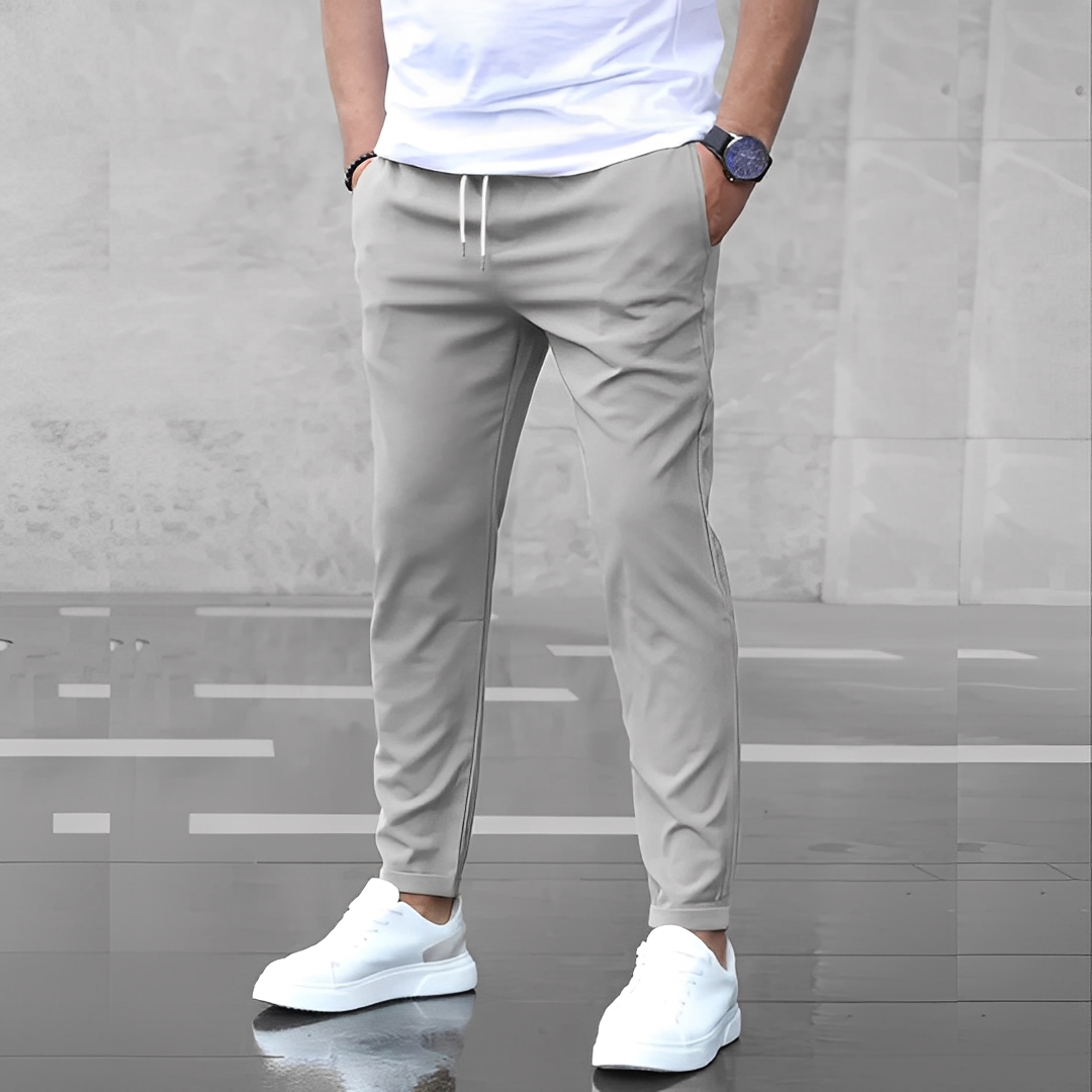 Aljure - Pantalons slim-fit décontractés pour hommes