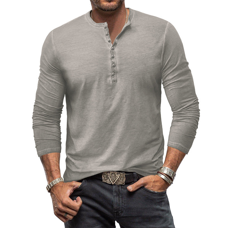 Benjamin - Chemise décontractée à manches longues pour hommes
