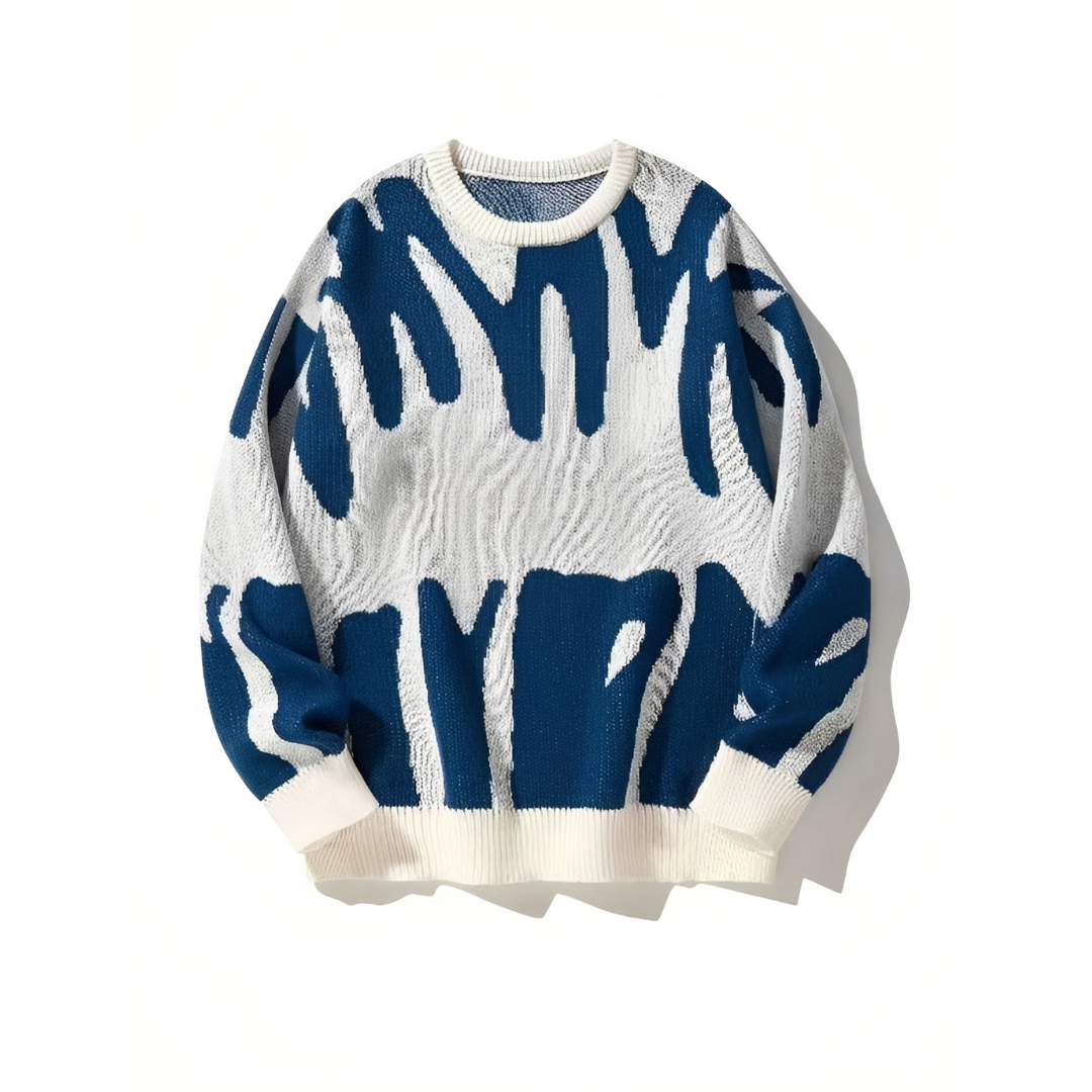 Edan - Pull confortable et chaud en laine pour homme