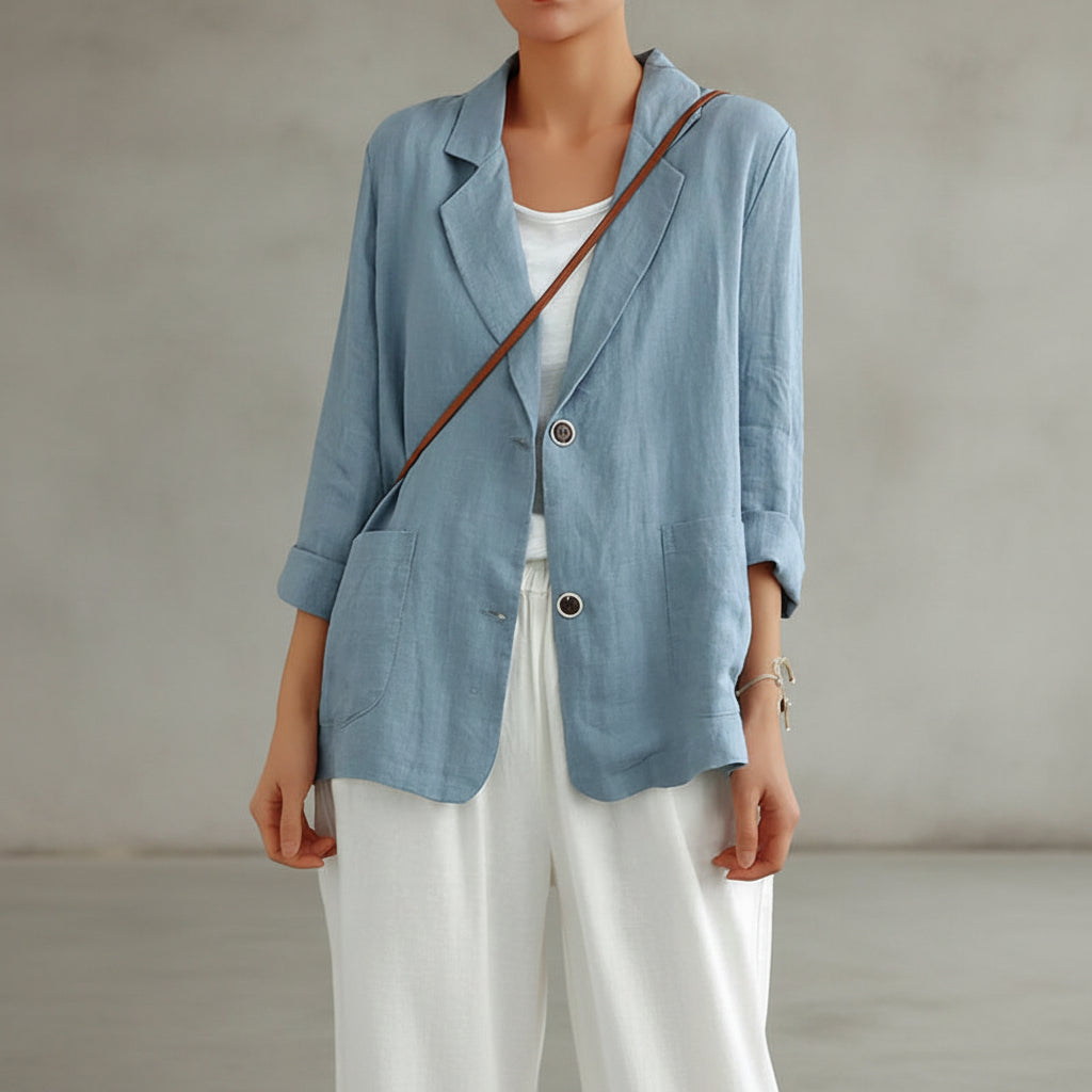 Leorra - Blazer ample et confortable