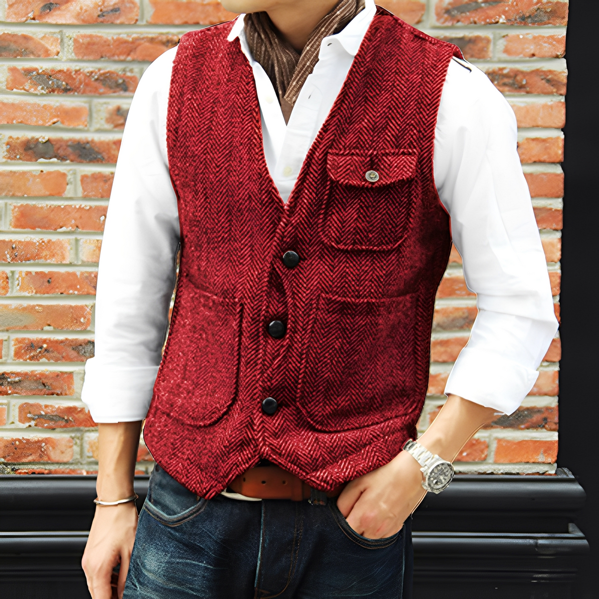 Matthew - Gilet classique et durable