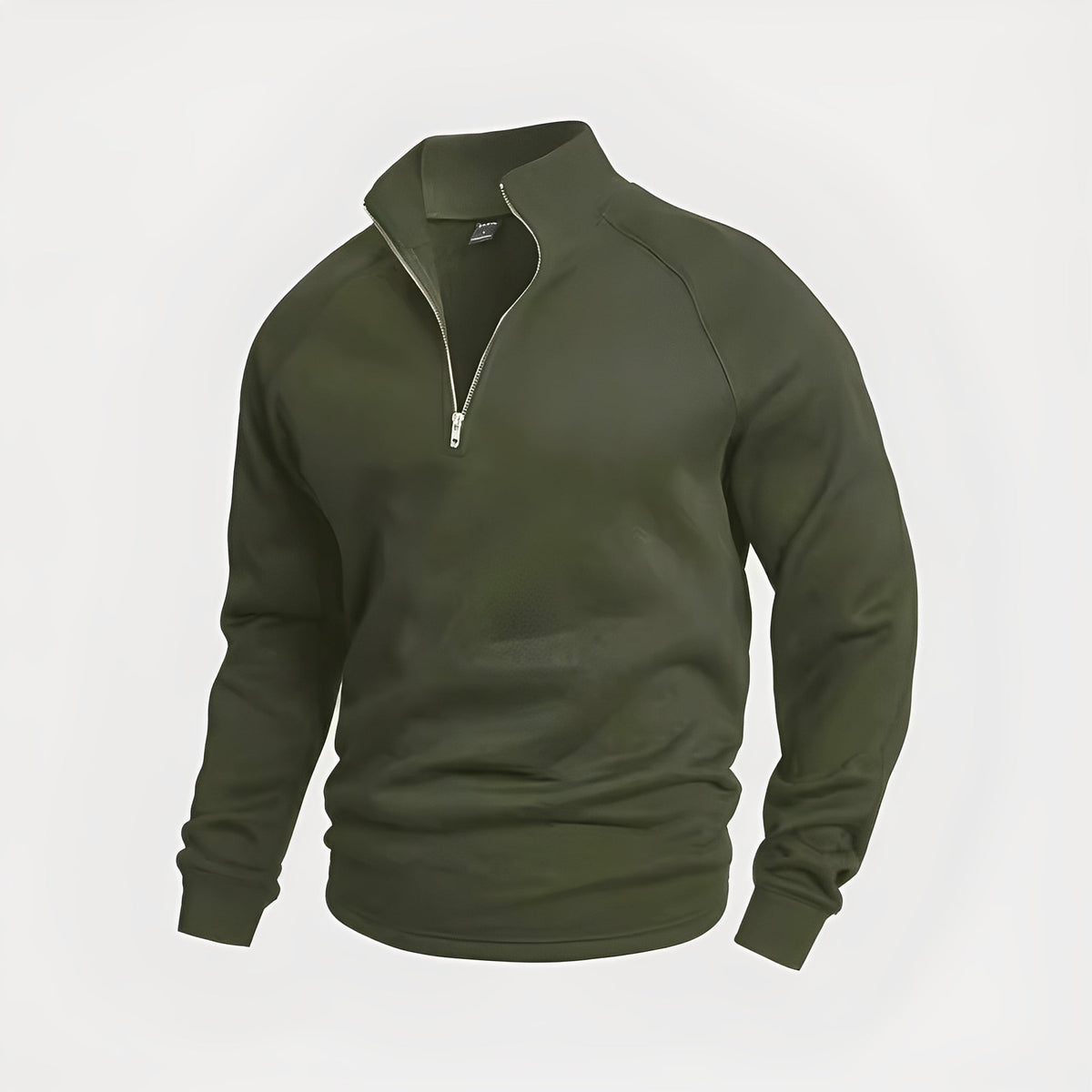 Wiley - Pull confortable pour homme avec fermeture éclair