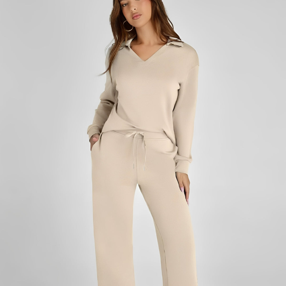 Carmena - Ensemble de pantalon douillet et accueillant