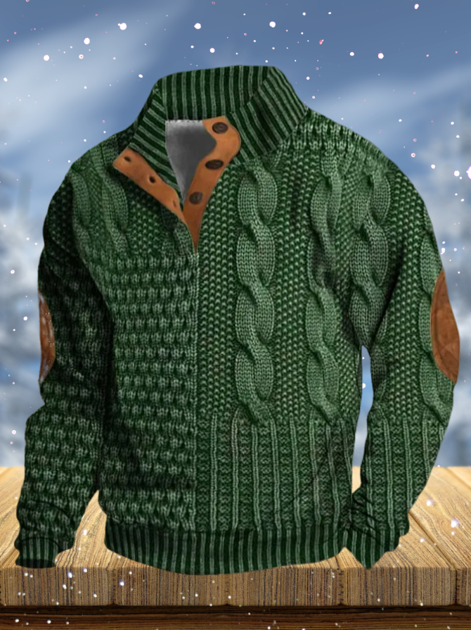 Apolo - T-shirt à manches longues avec imprimé 3D pour homme