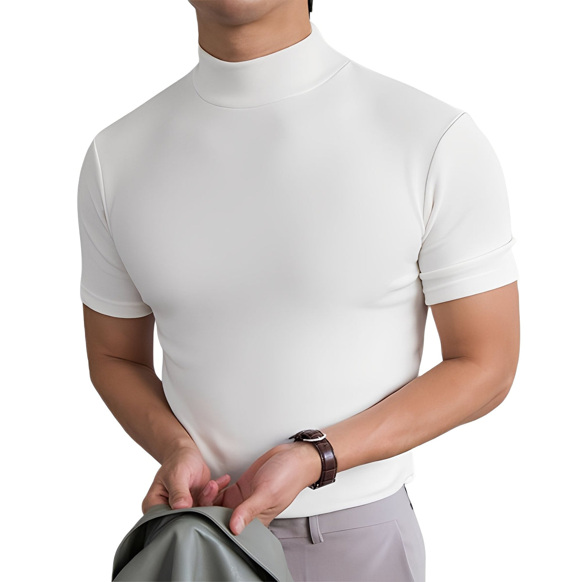 Terence - T-shirt agréable à coupe ajustée