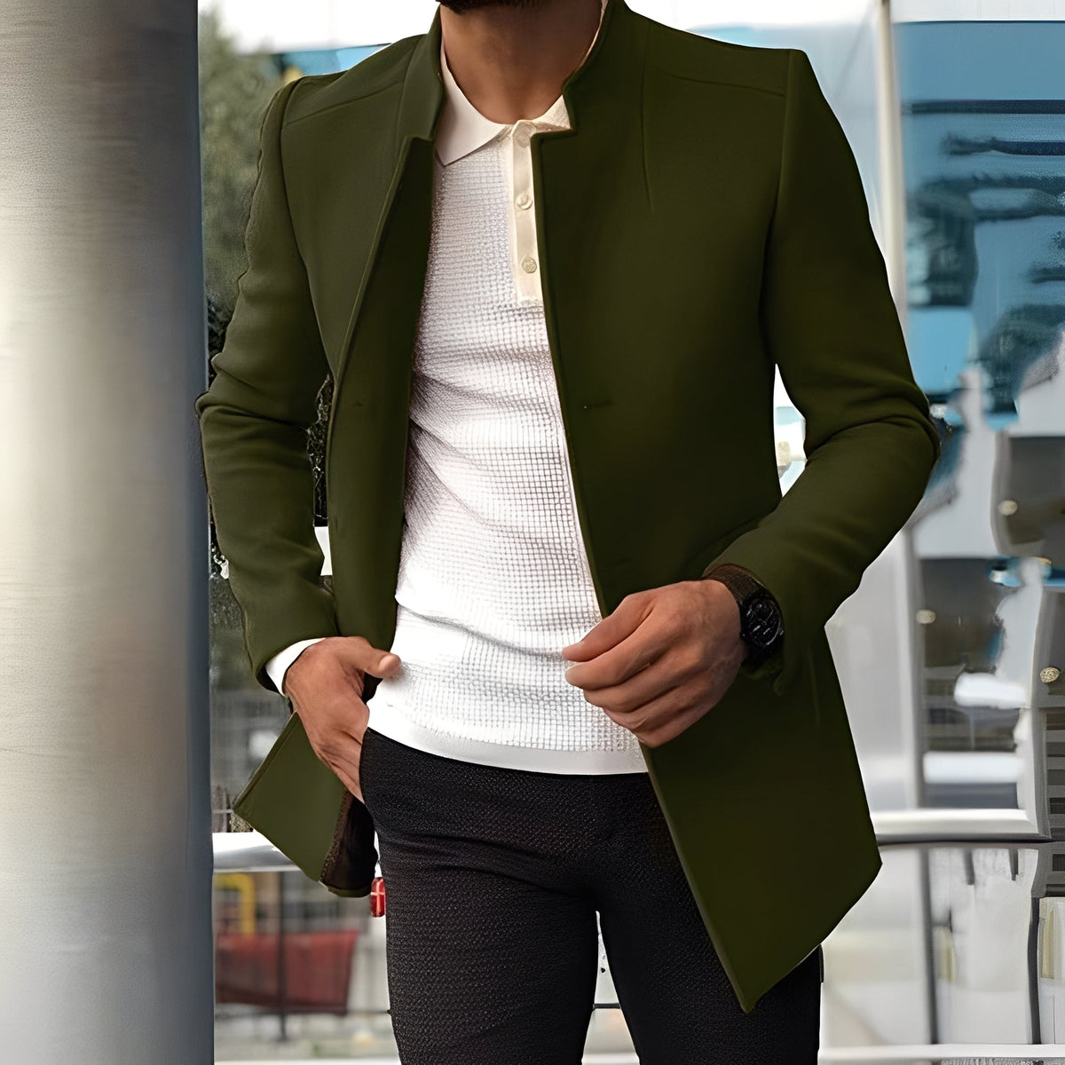 Joshua - Blazer élégant coupe ajustée