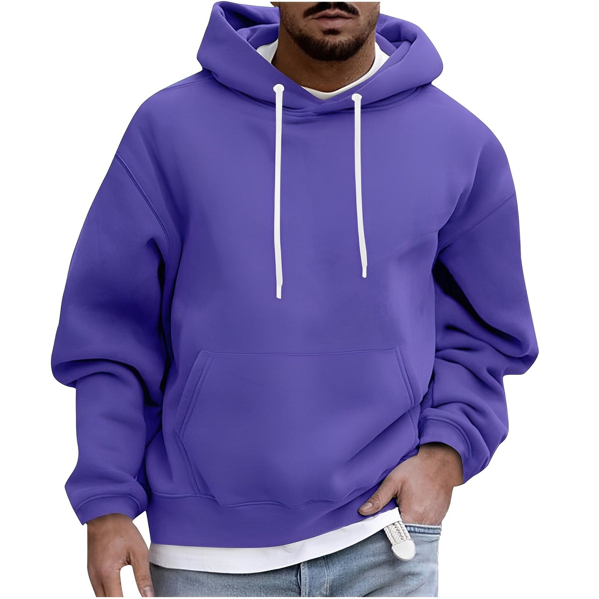 Benson - Sweat à capuche douillet et chaud