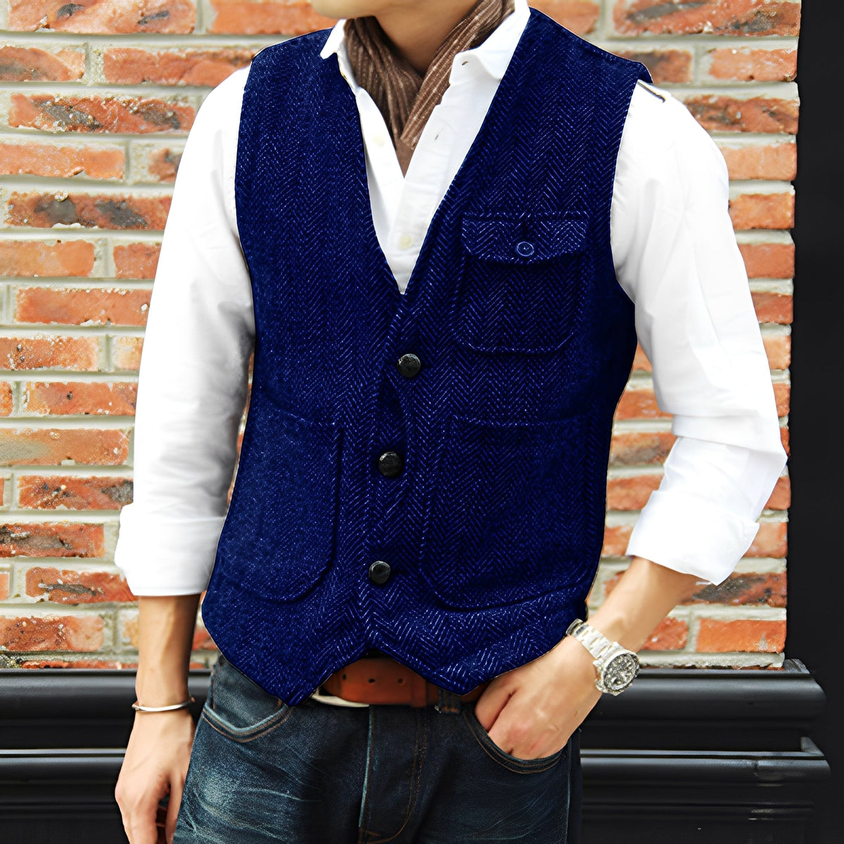 Matthew - Gilet classique et durable