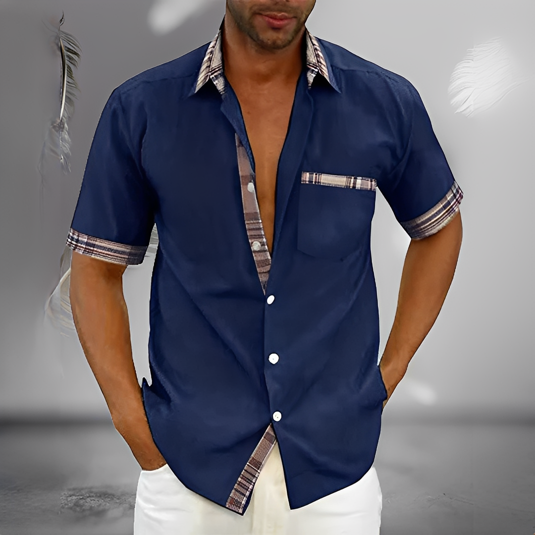 Henrick - Chemise d'été chic et agréable pour homme