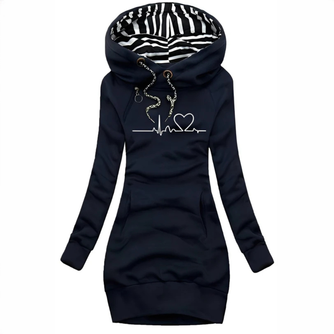 Jaidyn - Robe à capuche stylée