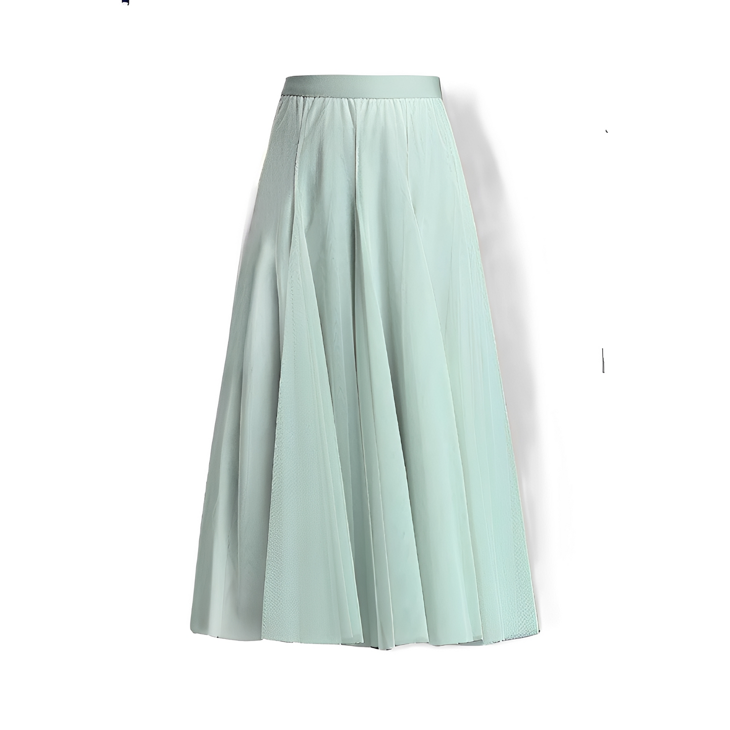 Maleah - Jupe midi fluide et plissée