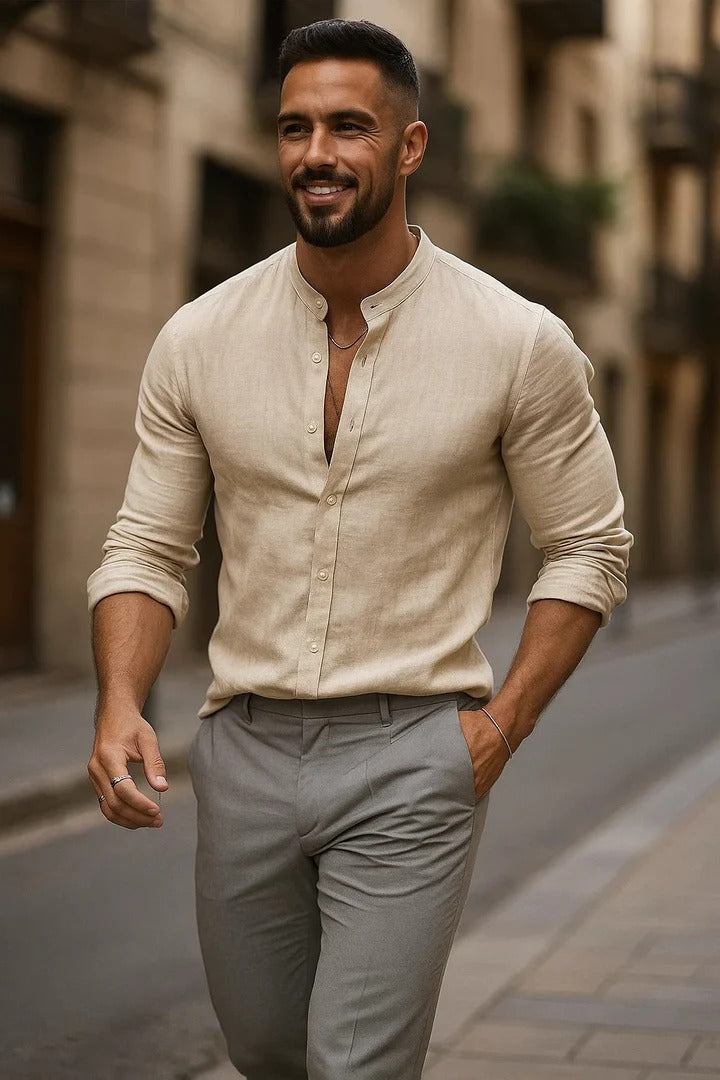 Blaese - Chemise Décontractée à Manches 3/4