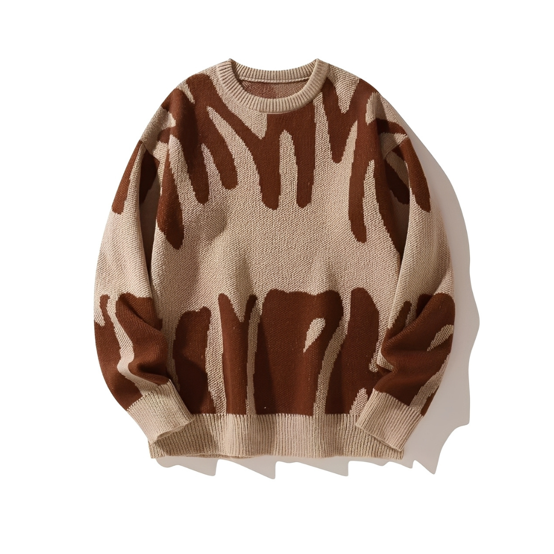 Edan - Pull confortable et chaud en laine pour homme