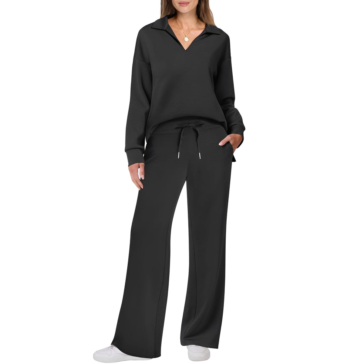 Carmena - Ensemble de pantalon douillet et accueillant