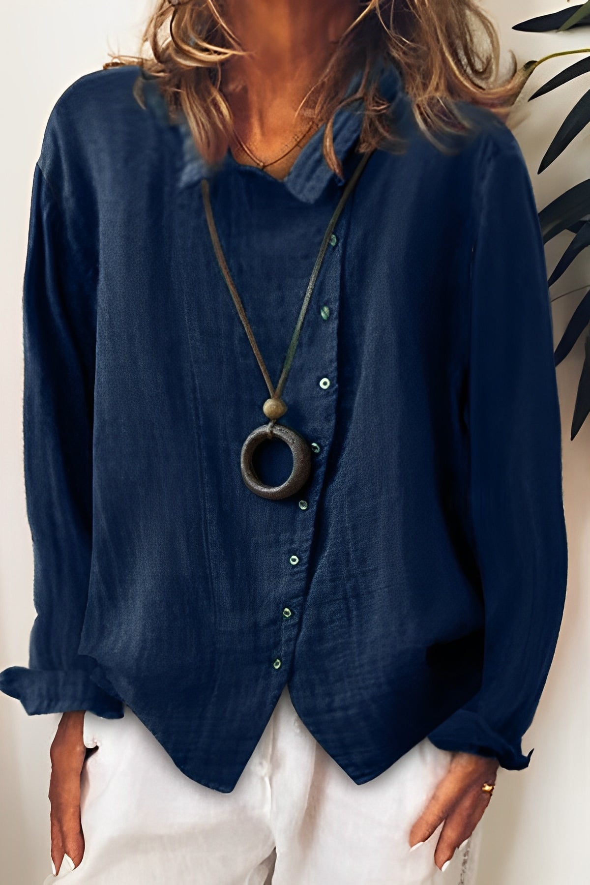 Madelina - Blouse à manches longues légère pour femmes