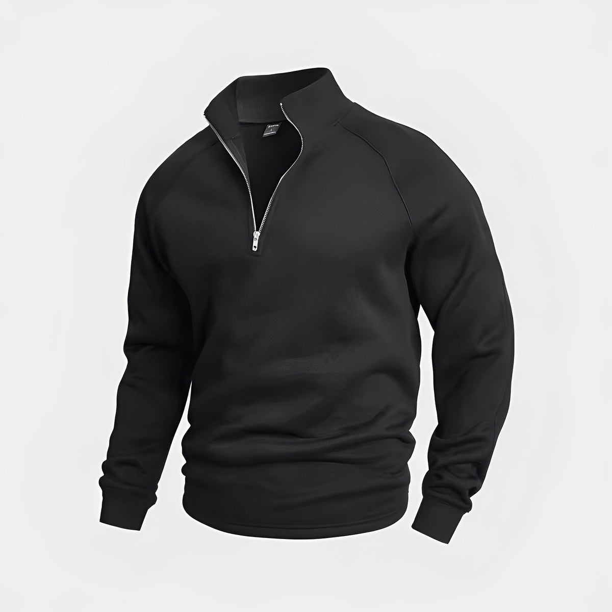 Wiley - Pull confortable pour homme avec fermeture éclair