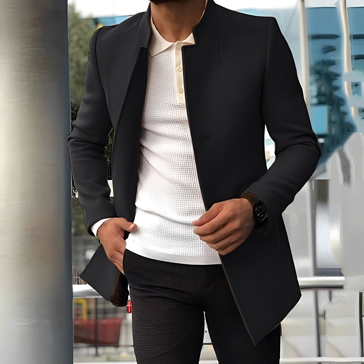 Joshua - Blazer élégant coupe ajustée