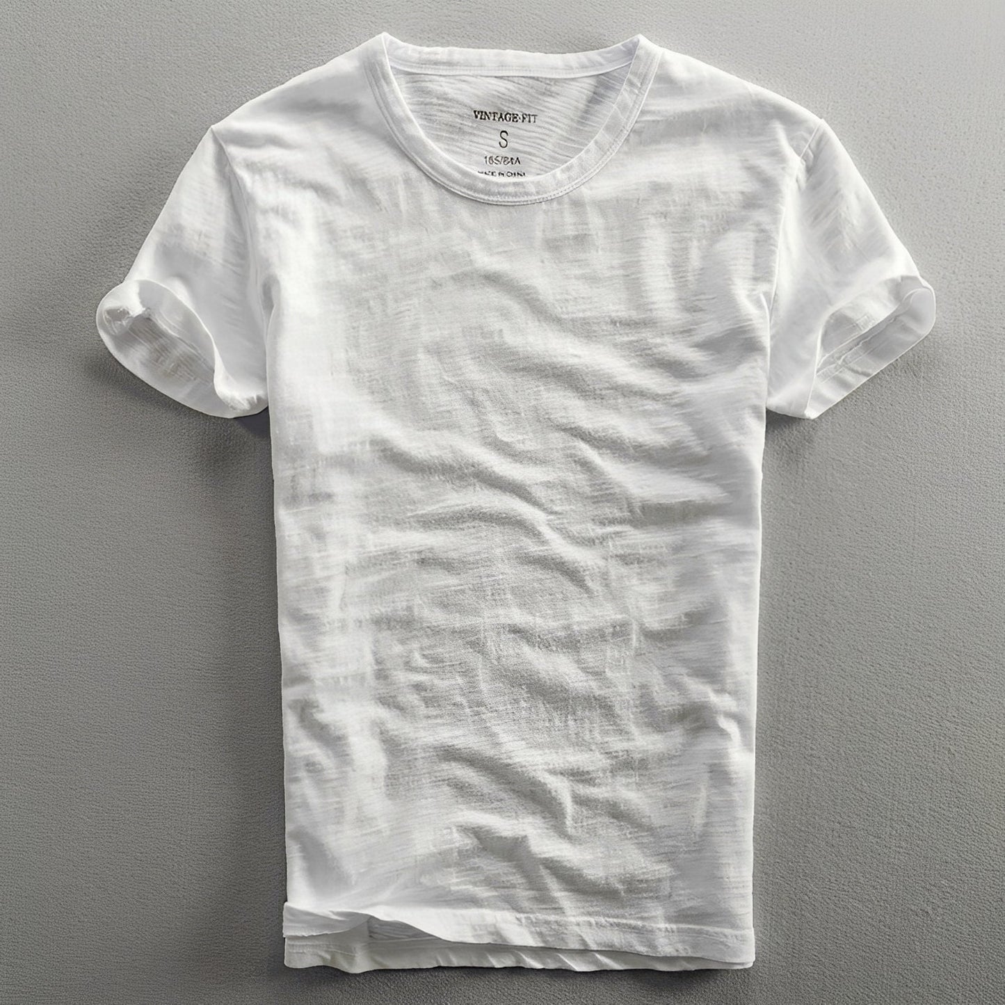 Samuel - T-shirt classique délavé pour hommes