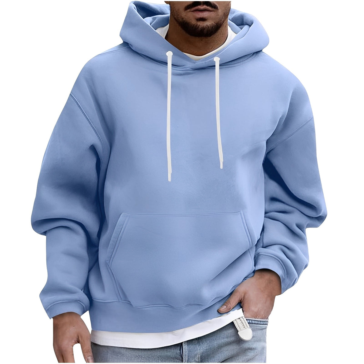 Benson - Sweat à capuche douillet et chaud