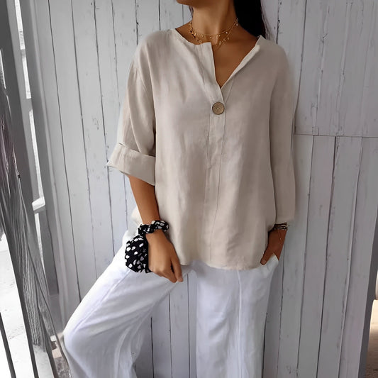 Stephanie - Chemise légère et décontractée pour femmes